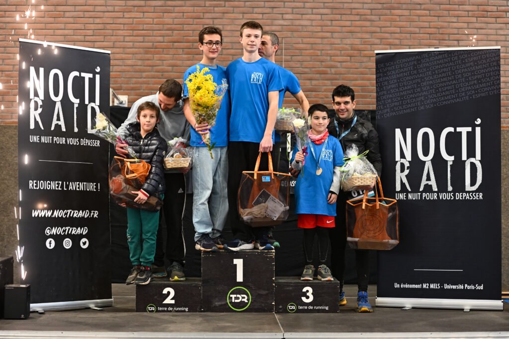 Podium du NoctiRaid 2026